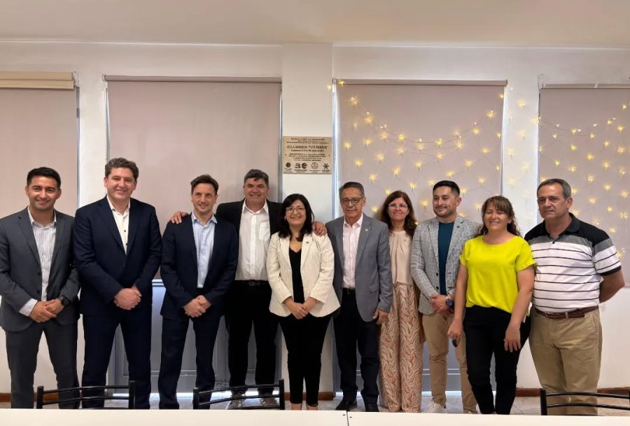 Inauguración de Aulas Híbridas en el Departamento Sarmiento